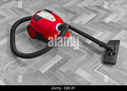 Aspirateur sur le plancher Banque D'Images