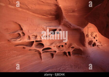 Windstone Arch Valley of Fire Nevada Banque D'Images