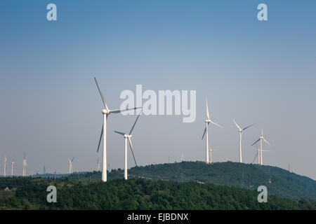 Wind farm - nouvelle énergie Banque D'Images