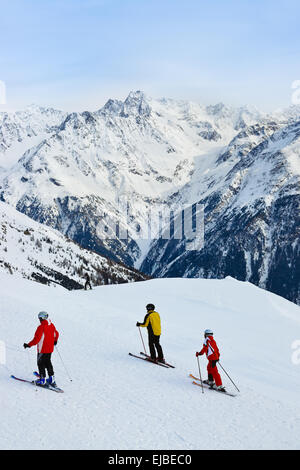 Montagnes ski resort Sölden Autriche Banque D'Images