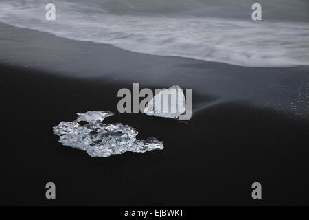 Glacier jökulsárlón Lagoon, Iceland Banque D'Images