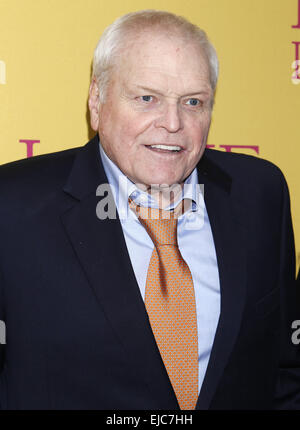 Soirée d'ouverture après partie pour l'amour de Broadway Lettres tenue au restaurant Brasserie 8,5 - Arrivées. Avec : Brian Dennehy Où : New York, New York, United States Quand : 18 mai 2014 Banque D'Images