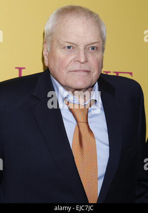 Soirée d'ouverture après partie pour l'amour de Broadway Lettres tenue au restaurant Brasserie 8,5 - Arrivées. Avec : Brian Dennehy Où : New York, New York, United States Quand : 18 mai 2014 Banque D'Images