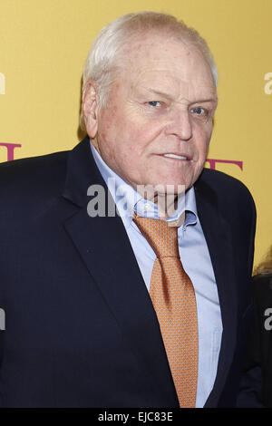 Soirée d'ouverture après partie pour l'amour de Broadway Lettres tenue au restaurant Brasserie 8,5 - Arrivées. Avec : Brian Dennehy Où : New York, New York, United States Quand : 18 mai 2014 Banque D'Images