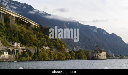 Château de Chillon Banque D'Images