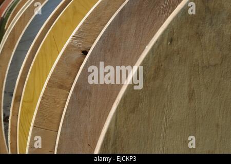 Les tambours de câble l'industrie électrique Banque D'Images