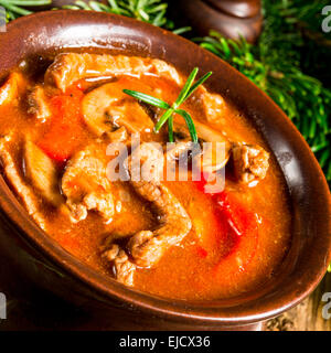 Boeuf Stroganoff Banque D'Images