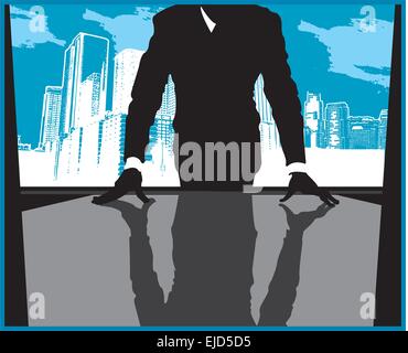 Entreprise Illustration de Vecteur