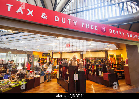 Cambodge, Siem Reap, l'Aéroport International de Siem Reap, Duty Free Shop Banque D'Images