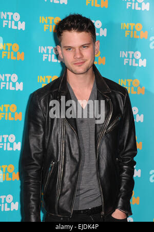 Londres, Royaume-Uni. 24Th Mar, 2015. Jeremy Irvine assiste à ''Film Awards'' à l'Empire Leciester Square. Credit : Ferdaus Shamim/ZUMA/Alamy Fil Live News Banque D'Images