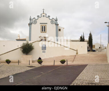 Église de Sant'Ana à Albufeira, Algarve, Portugal, Europe Banque D'Images