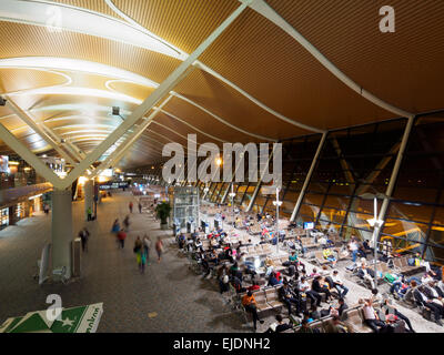 L'aéroport international de Pudong à Shanghai, Chine Banque D'Images