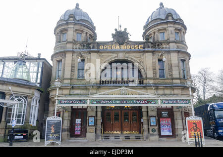 Frank Matcham's Opera House de la ville thermale de Buxton Derbyshire Banque D'Images