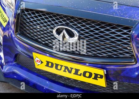 Donington Park, Royaume-Uni. 24Th Mar, 2015. La Journée des médias. Les débuts de l'Infiniti Q40 dans le championnat. Credit : Action Plus Sport/Alamy Live News Banque D'Images