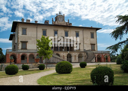 Villa Medici Poggio a Caiano Banque D'Images