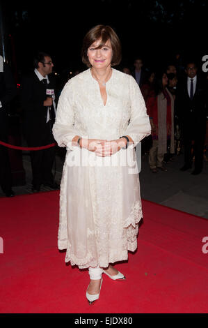 Asian Achievers Awards tenue au Grosvenor House - Arrivées en vedette : Cherie Blair Où : London, Royaume-Uni Quand : 19 mai 2014 Banque D'Images