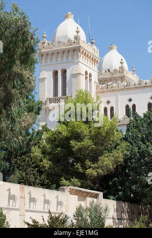 Cathédrale Saint-Louis à Carthage - Tunisie Banque D'Images