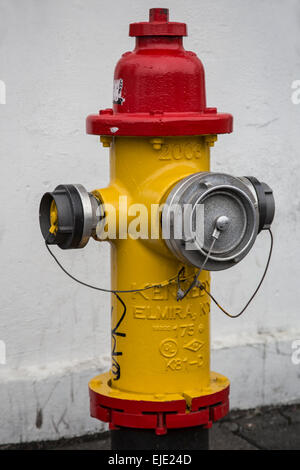 Poteau incendie Reykjavík Islande Banque D'Images