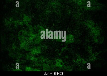 Grunge fond mur vert foncé ou de texture Banque D'Images