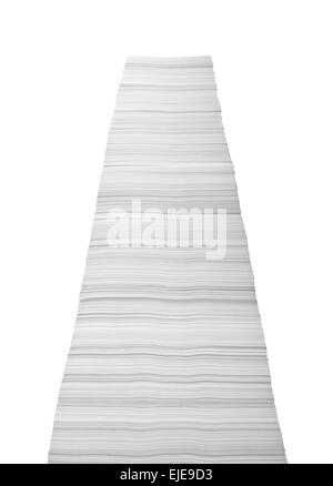 Document de la pile de papier Banque D'Images