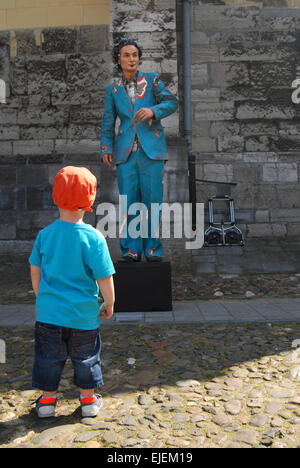 Statue vivante, Thorn Limbourg Pays-Bas Banque D'Images