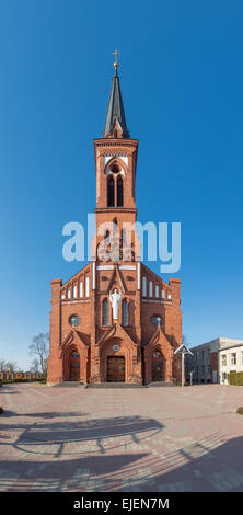 Cathédrale Catholique pour Antoine de Padoue sur la ville Pastavy. 20 mars 2015 année. Banque D'Images