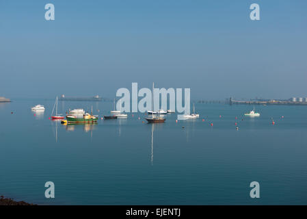 Port de Holyhead Anglesey au nord du Pays de Galles UK Banque D'Images