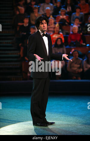 La Russie, Moscou 21 NOVEMBRE 2006 : Nikolaï Tsiskaridze dans grand cirque de Moscou dans la région de spectacle 'Nouvelle Année'. 27 novembre à Moscou, Fédération de Banque D'Images