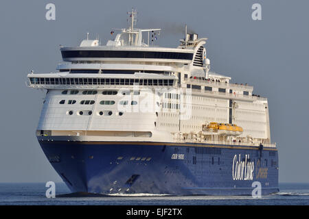 Ferry croisière fantaisie couleur Banque D'Images