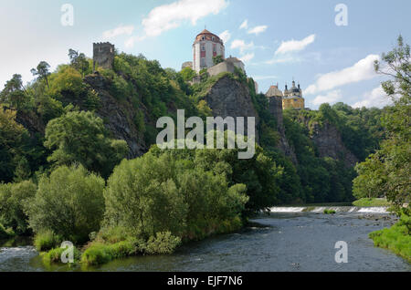 Château de Vranov nad Dyji Banque D'Images