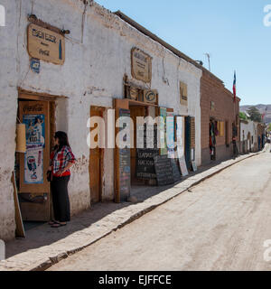 San Pedro de Atacama, El Loa Province, Région d'Antofagasta, Chili Banque D'Images