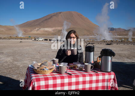 El Tatio, Calama, San Pedro de Atacama, El Loa Province, Région d'Antofagasta, Chili Banque D'Images