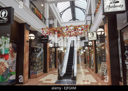 Queens Arcade, Auckland, Nouvelle-Zélande Banque D'Images