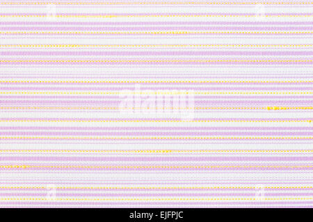 Ligne jaune et violet texture tissu moderne ou de conception générale. Banque D'Images