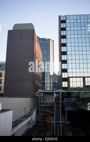 Station de métro à Snow Hill, quartier financier, Birmingham Banque D'Images