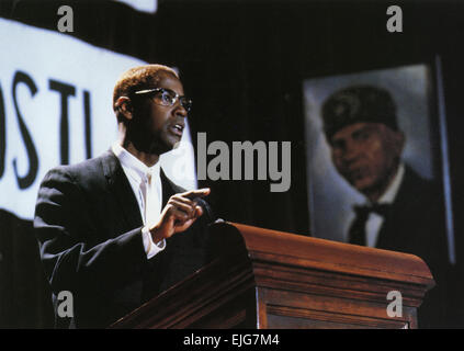 MALCOLM X 1992 Largo International film avec Denzel Washington Banque D'Images