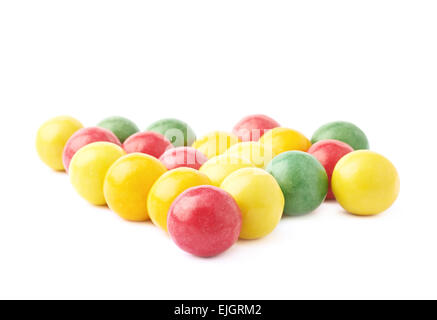 Plusieurs chewing-gum balls isolated Banque D'Images