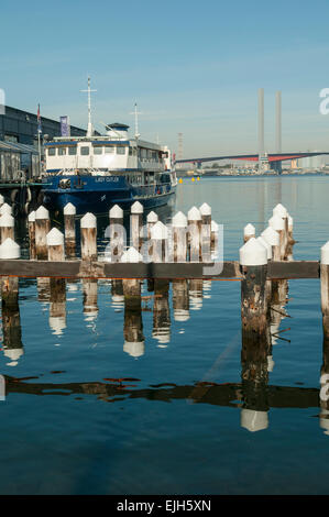 Central Pier, Docklands, Melbourne, Victoria, Australie Banque D'Images