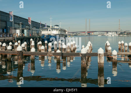 Central Pier, Docklands, Melbourne, Victoria, Australie Banque D'Images