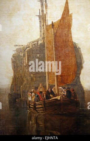 Détail de peintures de Joseph Mallord William Turner Banque D'Images