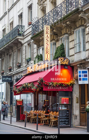 Cafe Bistro Le Terminus, Paris, France Banque D'Images