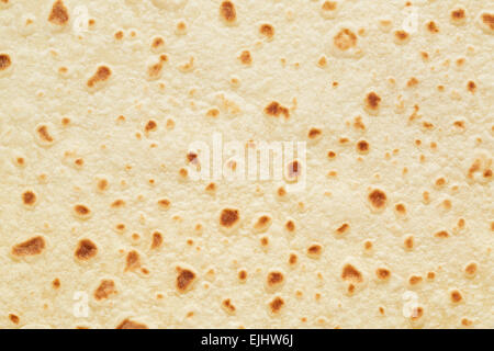 La tortilla, du pain sans levain texture background Banque D'Images