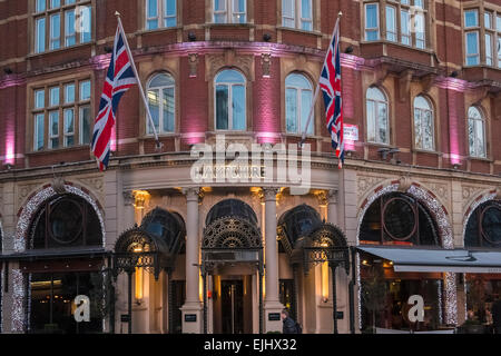 Entrée de l'Hôtel Radisson Hampshire, Leicester Square, Londres, Angleterre, Royaume-Uni Banque D'Images