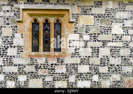 St Thomas Becket une église paroissiale, Tilshead, Wiltshire. Banque D'Images