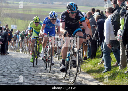 Flandre orientale, Belgique. Mar 27, 2015. Tour cycliste UCI. E3 Harelbeke. Ian Stannard Crédit : Ciel de plus Sport Action/Alamy Live News Banque D'Images