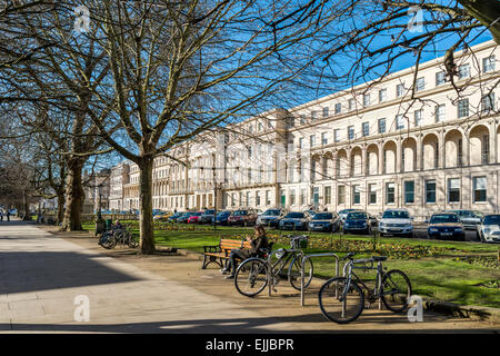 Le Bureau Municipal Gardens à Cheltenham sont sur la Promenade et qui est derrière les bureaux municipaux de la Borough Council Banque D'Images