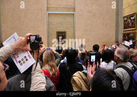 Paris. Le Louvre ou le musée du Louvre Banque D'Images