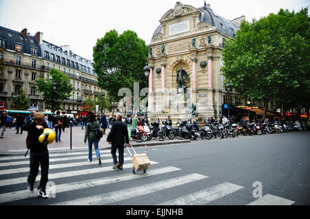 Quartier Latin, Paris Banque D'Images