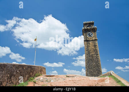 Fort hollandais de Galle 17 Centurys ruiné Château néerlandais que l'Unesco est répertorié comme un site du patrimoine mondial au Sri Lanka Banque D'Images