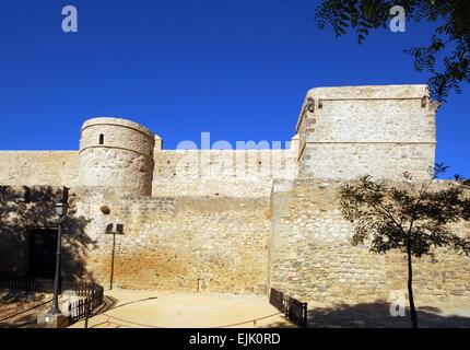 Château de Santiago (Castillo de Santiago), Sanlúcar de Barrameda, Province de Cadix, Andalousie, Espagne, Europe de l'Ouest. Banque D'Images